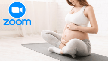 Yoga prénatal (cours en ligne - zoom)